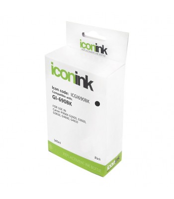 Icon Compatible Canon GI690 Black Ink Bottle